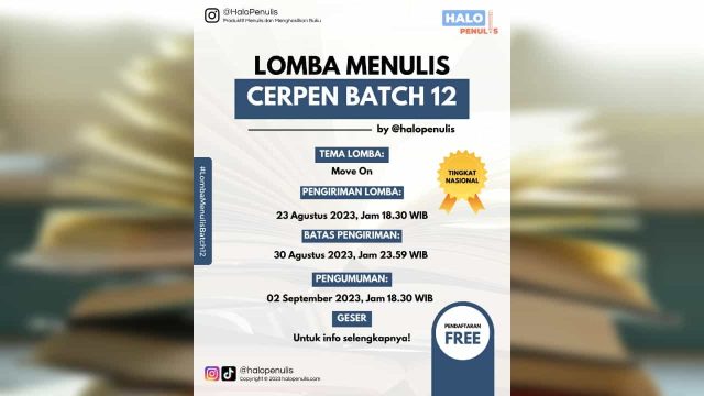 Lomba Menulis Batch 12 Tema Move On