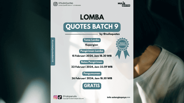 Gambar artikel lomba quotes batch 9