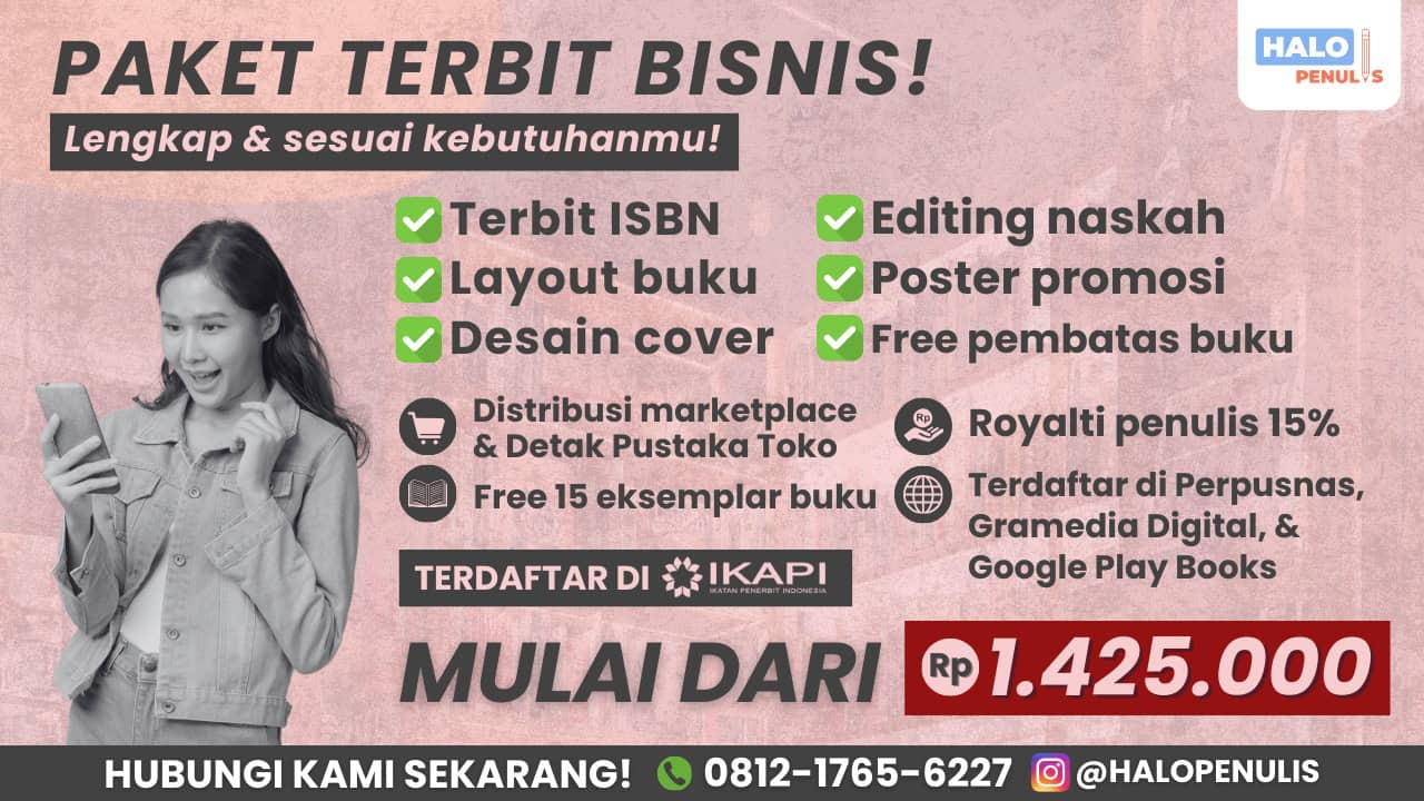 Jasa Penerbit Buku Profesional, Proses Cepat, dan Murah