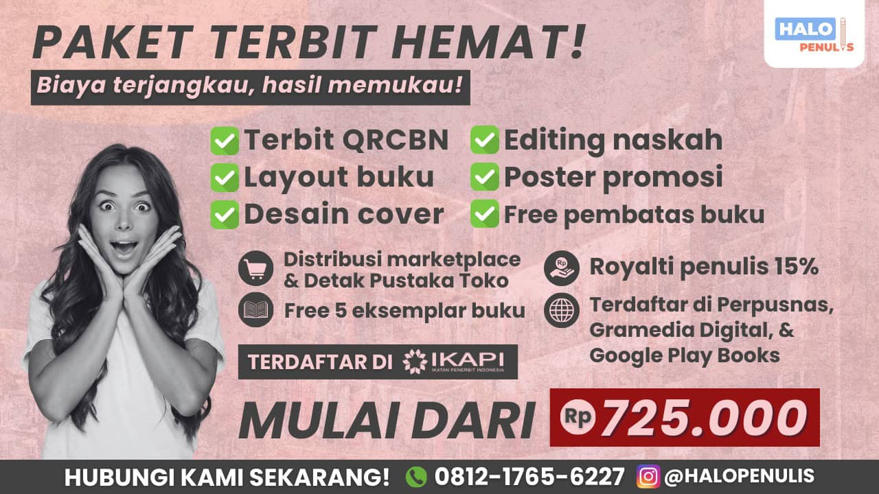 Jasa Penerbit Buku Profesional, Proses Cepat, dan Murah