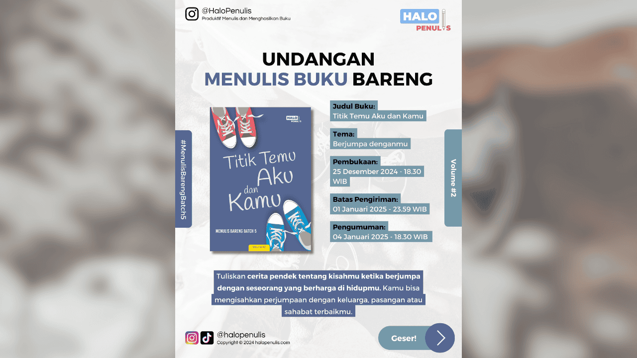 Menulis Bareng Batch 5 Volume 2