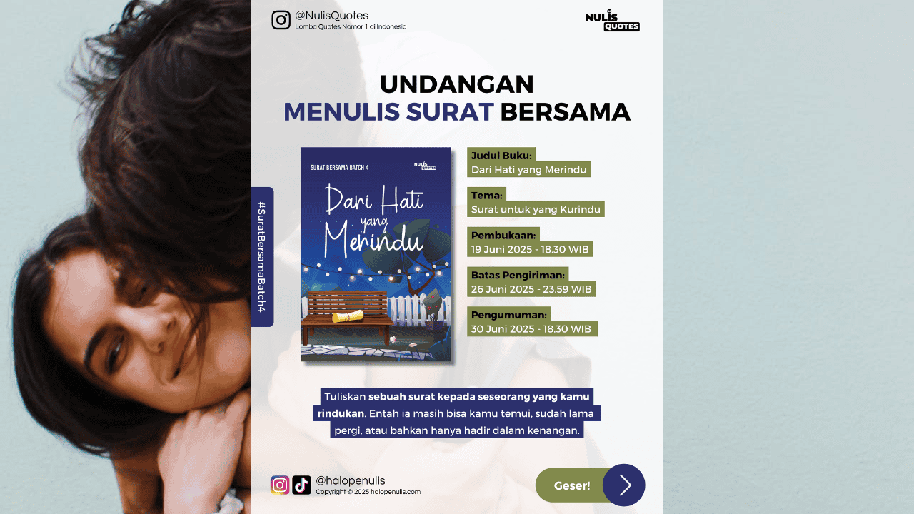 Menulis Surat Bersama Batch 4