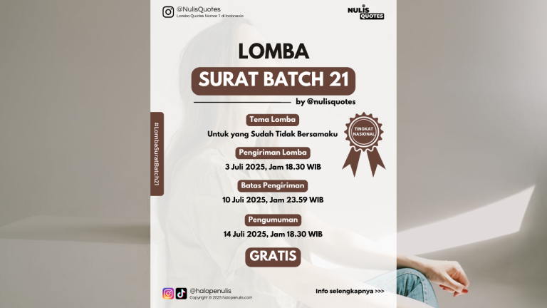 Lomba Surat Batch 21