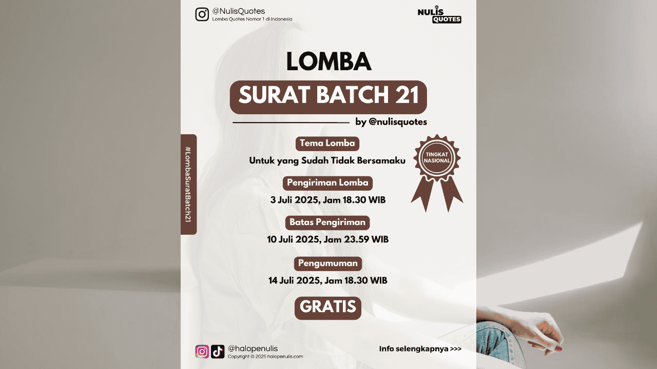 Lomba Surat Batch 21