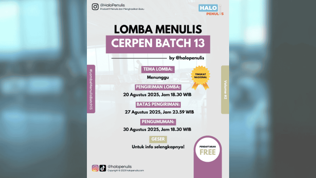 Lomba Menulis Batch 13 Volume 2