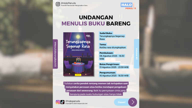 Menulis Bareng Batch 13 Volume 2