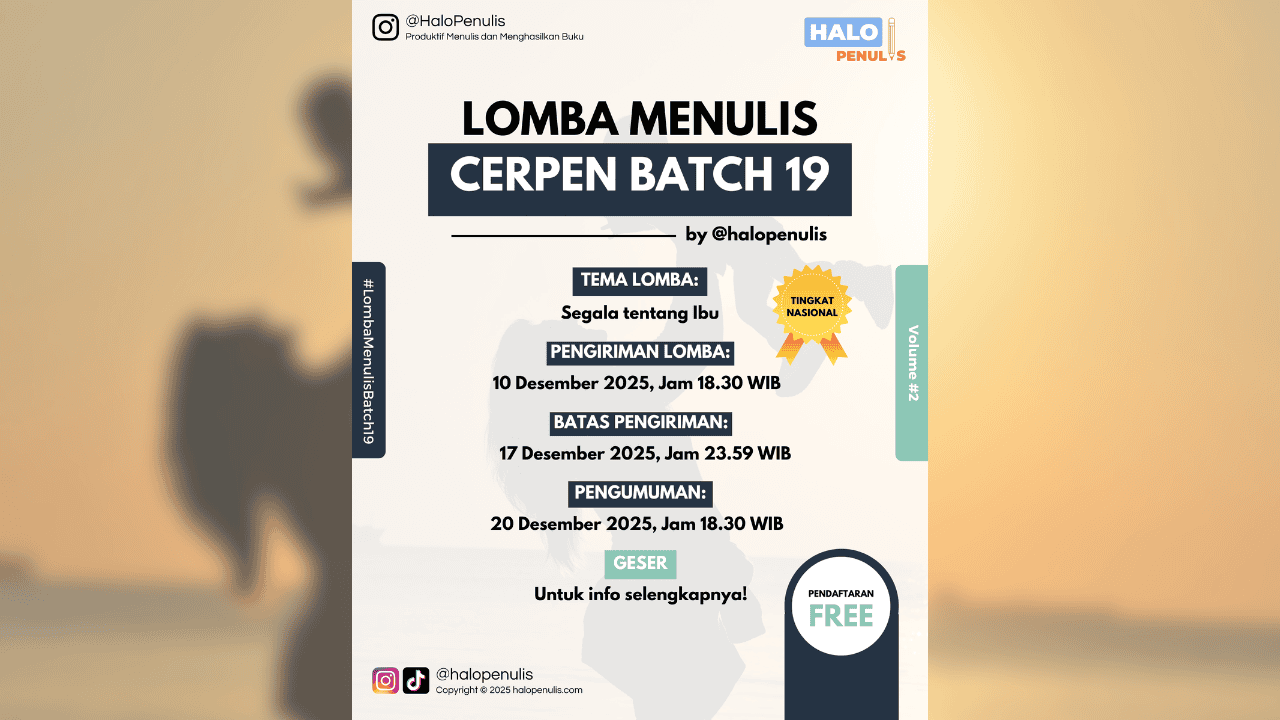 Lomba Menulis Batch 19 Volume 2