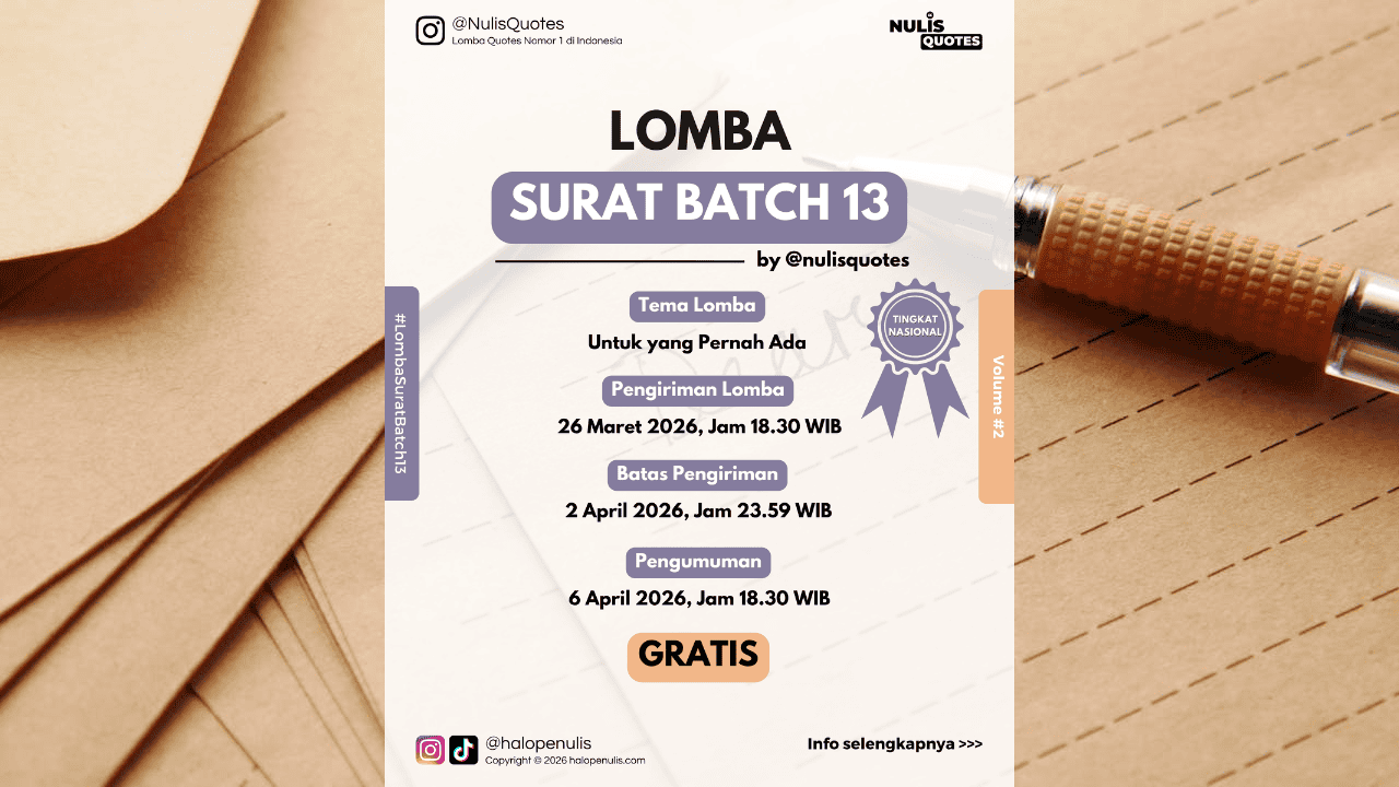 Lomba Surat Batch 13 Volume 2