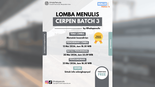 LOMBA MENULIS BATCH 3 VOLUME 3
