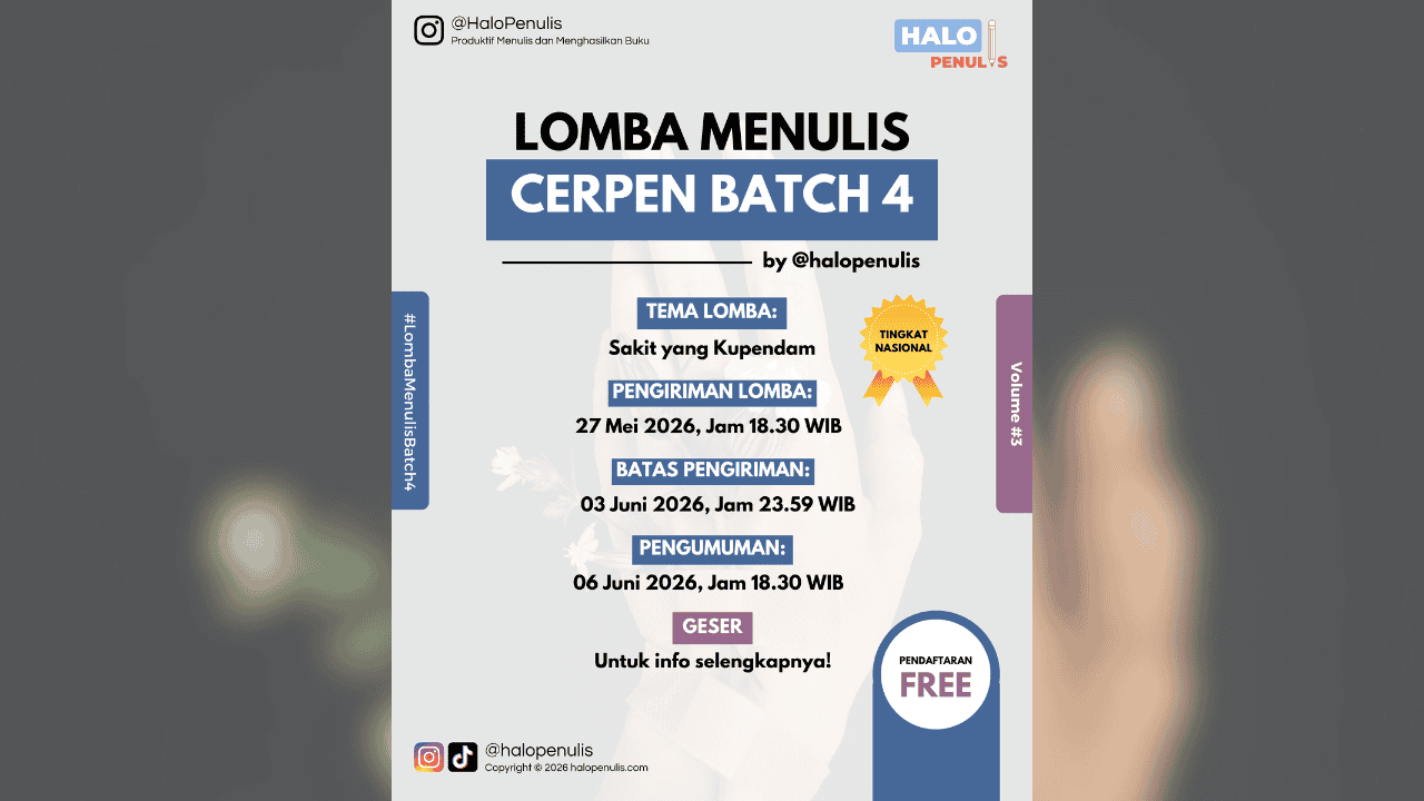 LOMBA MENULIS BATCH 4 VOLUME 3