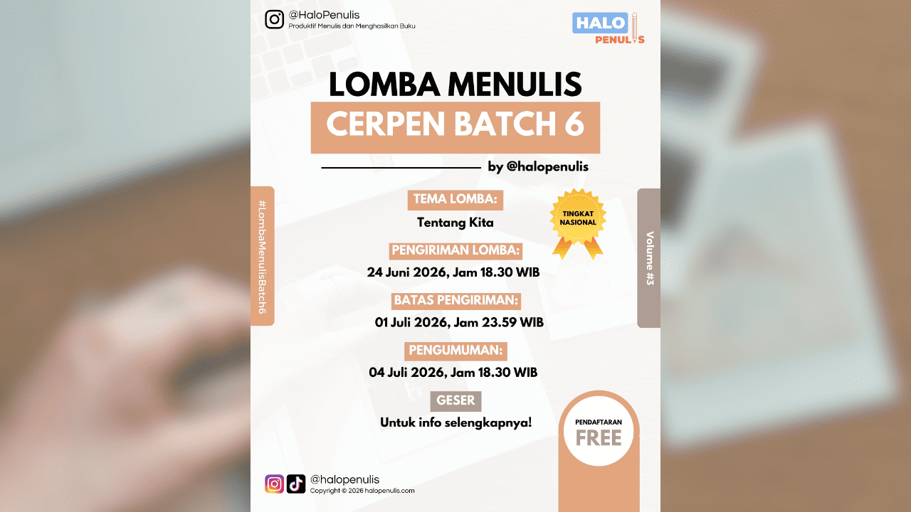 LOMBA MENULIS BATCH 6 VOLUME 3