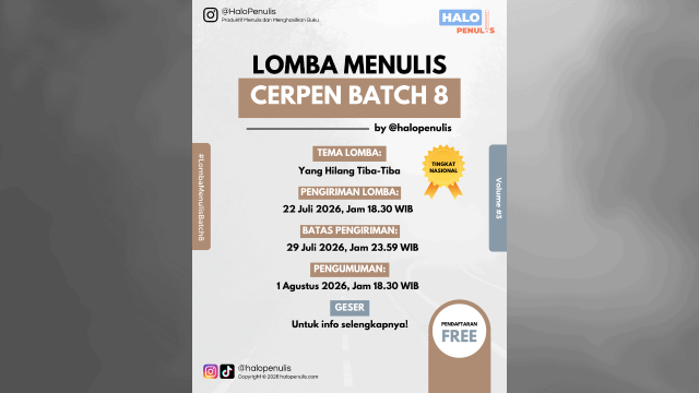 LOMBA MENULIS BATCH 8 VOLUME 3