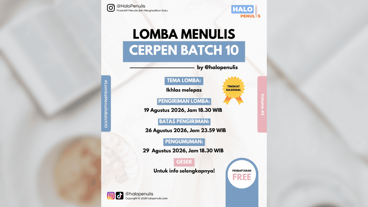 LOMBA MENULIS BATCH 10 VOLUME 3