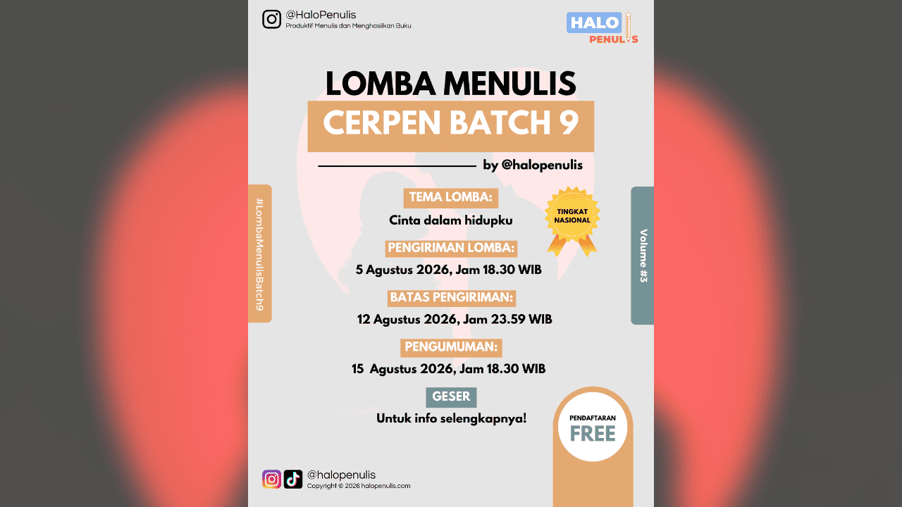 LOMBA MENULIS BATCH 9 VOLUME 3