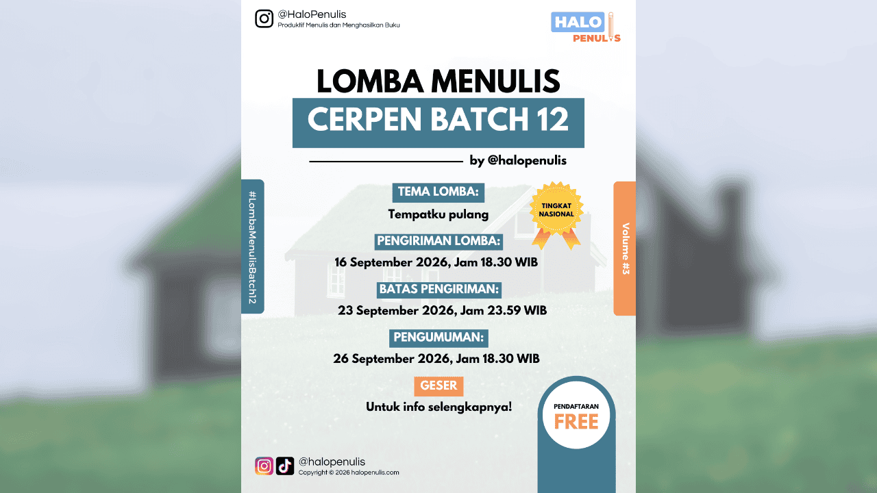 LOMBA MENULIS BATCH 12 VOLUME 3